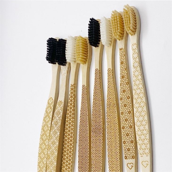 environmental full lasering bamboo toothbrushes